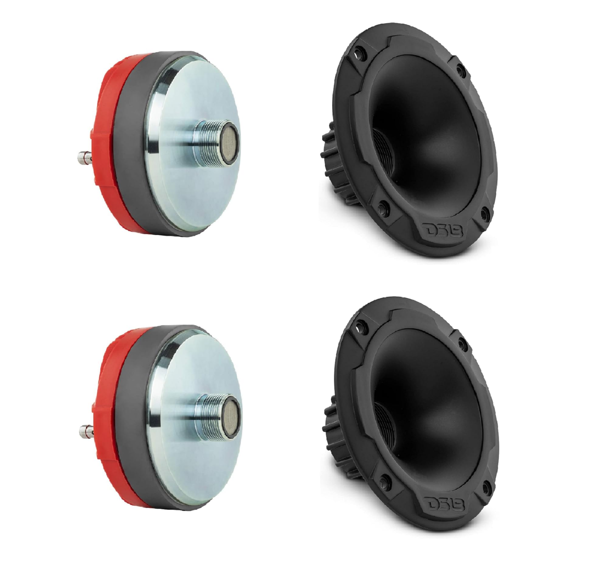 Amazon.com: DS18 Car Audio Driver with Waveguide Slim Horn Bundle